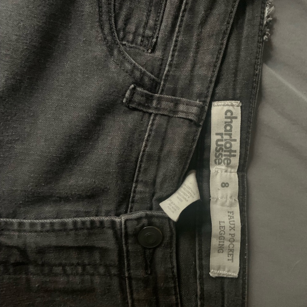 Charlotte Russe Black Skinny Jeans